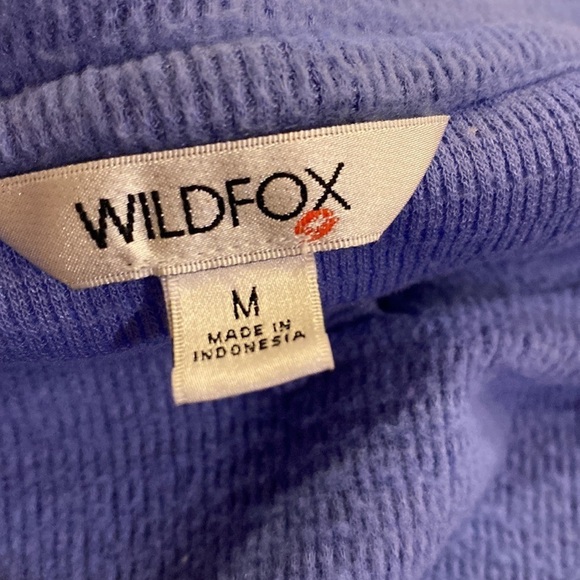 Wildfox Haley Brushed Soft Top - Picture 5 of 6